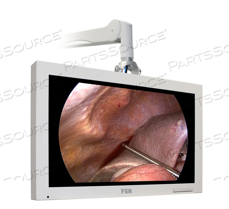 MEDICAL GRADE NDS ENDOSCOPY LCD, 100 TO 240 VAC, 24 VDC, 1920 X 1080 RESOLUTION, 1300:1 CONTRAST RATIO, 178 DEG VIEWING, 6.25 A, 15.8 KG 