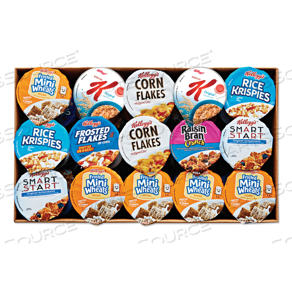 BREAKFAST CEREAL - SINGLE SERVE, CLASSIC ASSORTMENT, 2.1 OZ CUP by Kellogg's BREAKFAST CEREAL - SINGLE SERVE, CLASSIC ASSORTMENT, 2.1 OZ CUP by Kellogg's