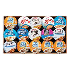 BREAKFAST CEREAL - SINGLE SERVE, CLASSIC ASSORTMENT, 2.1 OZ CUP, 60/CARTON by Kellogg's BREAKFAST CEREAL - SINGLE SERVE, CLASSIC ASSORTMENT, 2.1 OZ CUP, 60/CARTON by Kellogg's