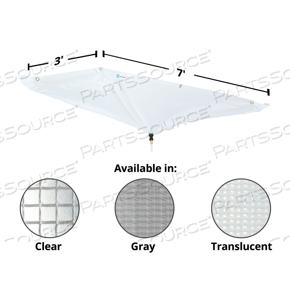 PIG RECTANGULAR ROOF LEAK DIVERTER TARP by New Pig Corporation PIG RECTANGULAR ROOF LEAK DIVERTER TARP by New Pig Corporation