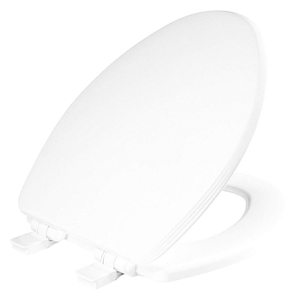TOILET SEAT CLOSED FRONT STANDARD WHITE by Bemis