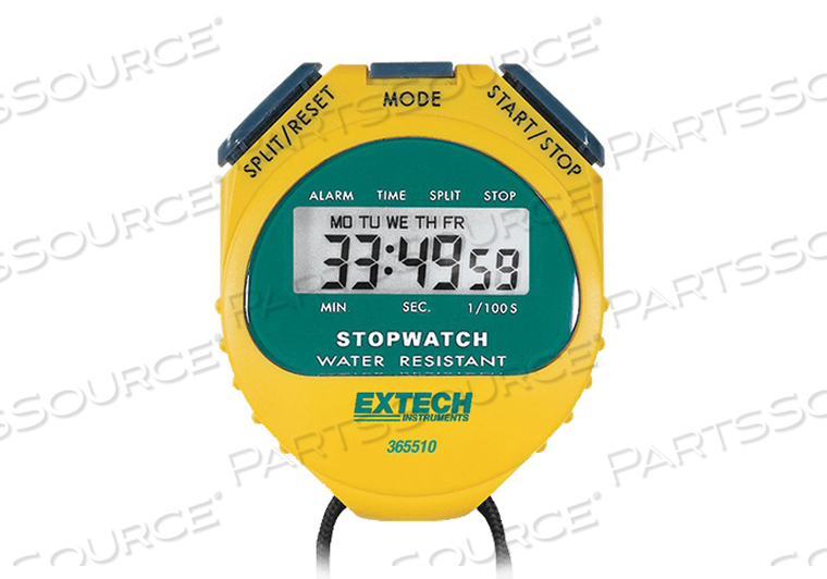 WATER RESISTANT STOPWATCH by Extech Instruments