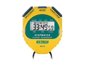 DIGITAL STOPWATCH WATER RESISTANT by Extech Instruments