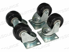CASTER KIT FOR OPEN FRAME RACK - 4POSTRACK by StarTech.com Ltd.