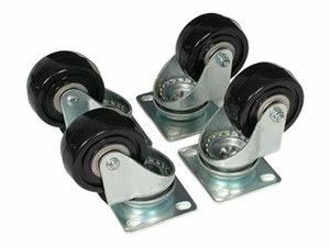 CASTER KIT FOR OPEN FRAME RACK - 4POSTRACK - RACK CASTERS KIT - FOR P/N: 4POSTRACK25, 4POSTRACKBK by StarTech.com Ltd. CASTER KIT FOR OPEN FRAME RACK - 4POSTRACK - RACK CASTERS KIT - FOR P/N: 4POSTRACK25, 4POSTRACKBK by StarTech.com Ltd.