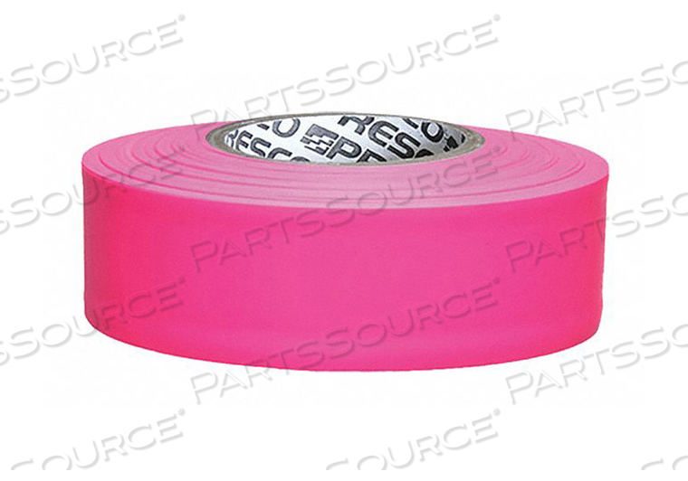 TAFFETA FLAGGING TAPE PNK 300FT 1-3/16IN by Presco TAFFETA FLAGGING TAPE PNK 300FT 1-3/16IN by Presco