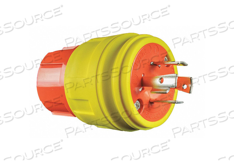 PLUG INDUSTRIAL 250VAC 30A L15-30P 3P 4W by Ericson Manufacturing Co.