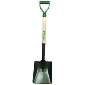 UNION TOOLS 8-5/8" SQUARE POINT DIGGING SHOVEL W/ D-GRIP HANDLE by Union Tools