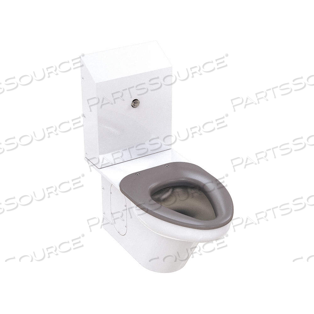 LIGATURE RESISTANT TOILET WHITE TOP SPUD by BestCare LLC