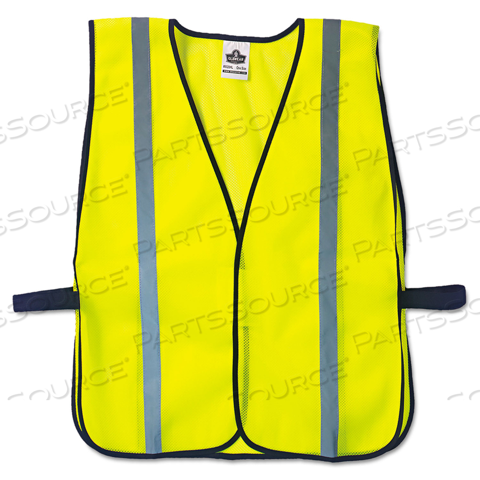 GLOWEAR 8020HL NON-CERTIFIED STANDARD SAFETY VEST, ONE SIZE, LIME by Ergodyne GLOWEAR 8020HL NON-CERTIFIED STANDARD SAFETY VEST, ONE SIZE, LIME by Ergodyne