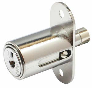 SLIDING DOOR LOCK ROUND BOLT PLUNGER by Delta Lock