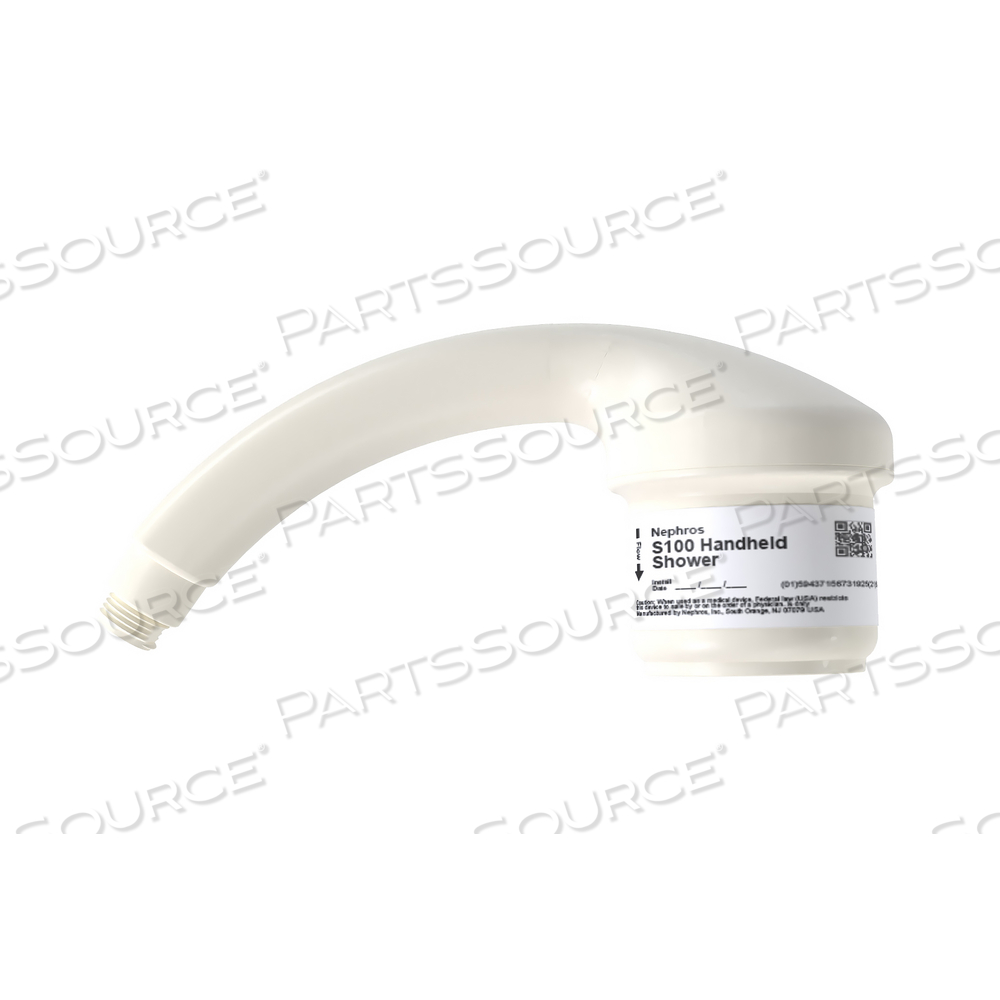 S100 HANDHELD SHOWER FILTER (THREADED) by Nephros