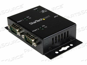 ADD 2 DIN RAIL-MOUNTABLE RS232 SERIAL PORTS TO ANY SYSTEM THROUGH USB - USB TO S by StarTech.com Ltd.