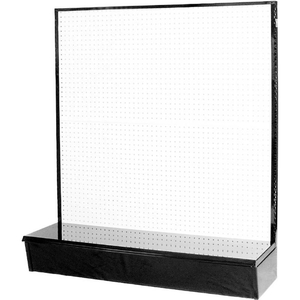 ECONOMY RETAIL GONDOLA - SINGLE SIDED, 48"W X 14"D X 54"H, BLACK by Vulcan Industries