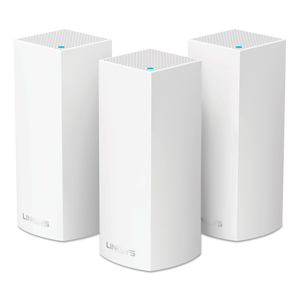 VELOP WHOLE HOME MESH WI-FI SYSTEM, 1 PORT, TRI-BAND 2.4 GHZ/5 GHZ by Linksys