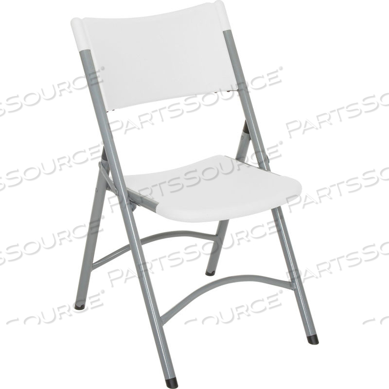 INTERION FOLDING CHAIR - BLOW MOLDED RESIN - WHITE by National Public Seating INTERION FOLDING CHAIR - BLOW MOLDED RESIN - WHITE by National Public Seating