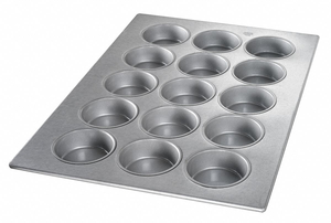 MINI CAKE MUFFIN PAN 15 MOULDS by Chicago Metallic