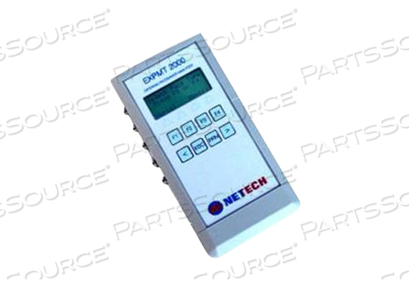 7.75 X 4 X 1.5IN GRAPHICS LCD WINDOW EXTERNAL PACEMAKER ANALYZER by Netech Corp.