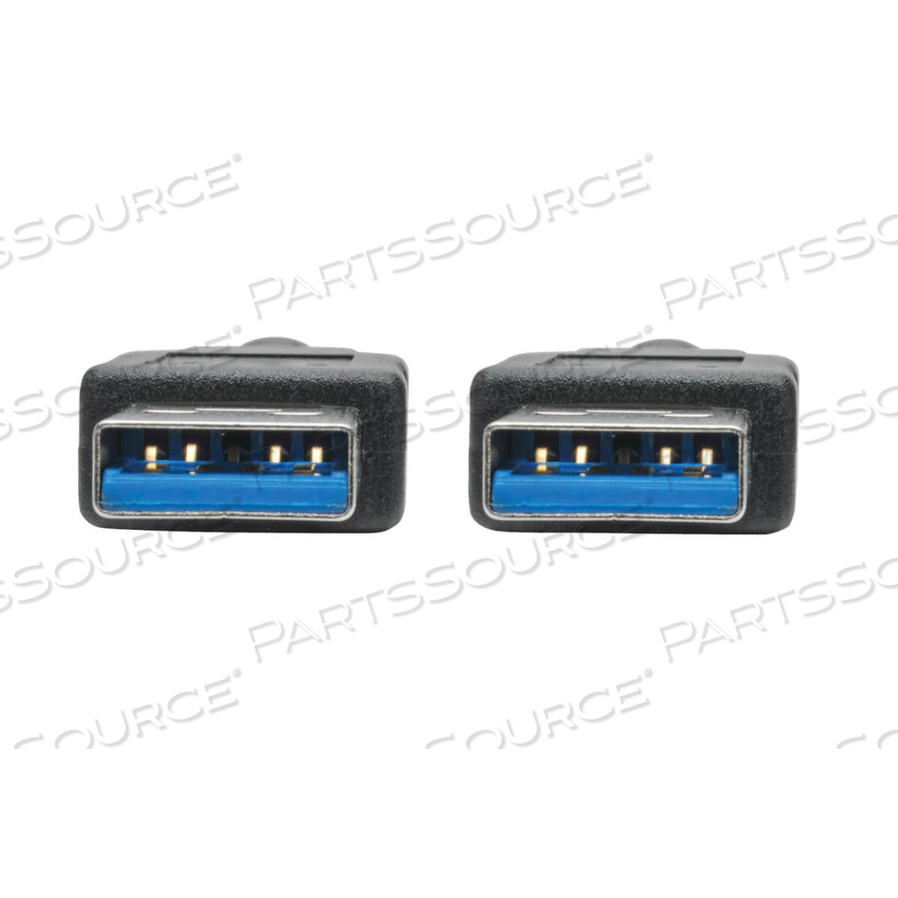 6FT USB 3.0 SUPERSPEED A/A CABLE M/M 28/24 AWG 5 GBPS BLACK 6' by Tripp Lite