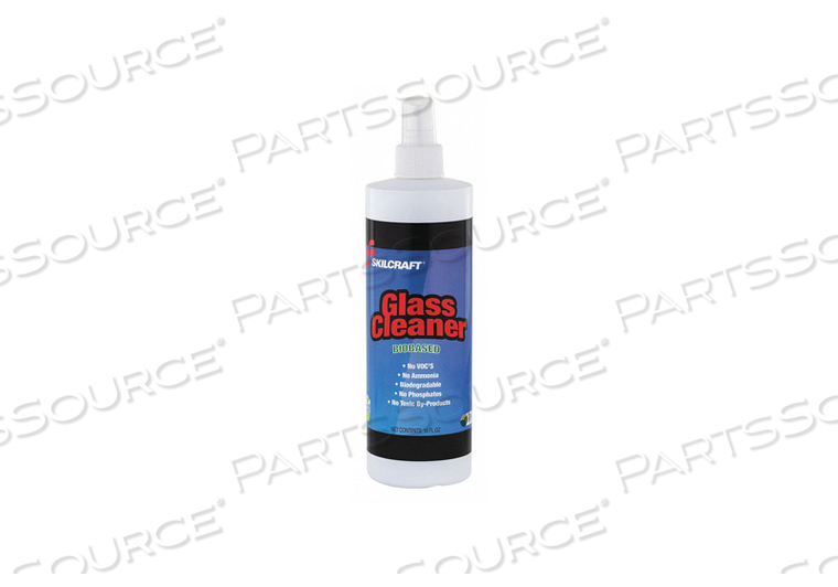 GLASS CLEANER MILD AMMONIA 16 OZ. by Skilcraft
