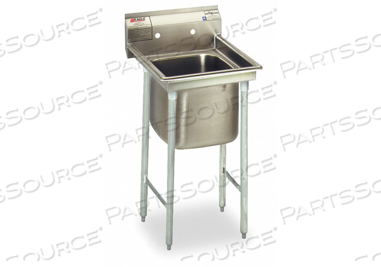 SCULLERY SINK 23-1/4 IN L 27-1/2 IN W by Eagle Group