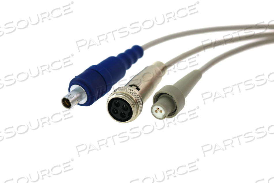 ECG CABLE, LOW-PROFILE, CARDIAC OUTPUT Y CONNECTOR, 2.5M CABLE LENGTH by Change Healthcare Technologies LLC