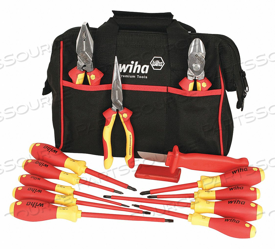 INSULATED TOOL SET 13 PC. by Wiha Tools INSULATED TOOL SET 13 PC. by Wiha Tools