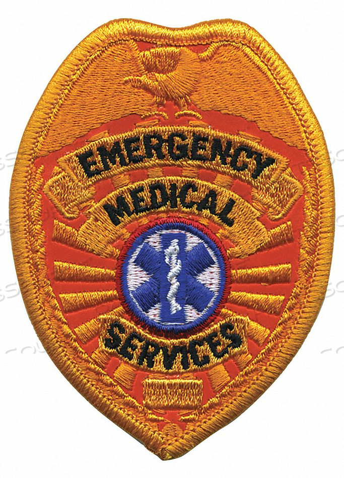 EMBRDRD PATCH EMERGENCY MEDICAL SERVICES by Heros Pride EMBRDRD PATCH EMERGENCY MEDICAL SERVICES by Heros Pride