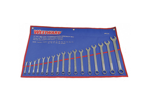 COMBINATION WRENCH SET SATIN 7-27MM 17PC by Westward