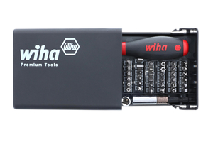 39 PIECE COLLECTOR SECURITY BIT AND MAGNETIC BIT HOLDER SET by Wiha Tools 39 PIECE COLLECTOR SECURITY BIT AND MAGNETIC BIT HOLDER SET by Wiha Tools