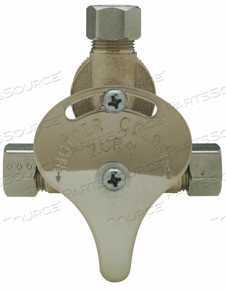 MANUAL MIXING VALVE by Zurn Industries LLC MANUAL MIXING VALVE by Zurn Industries LLC