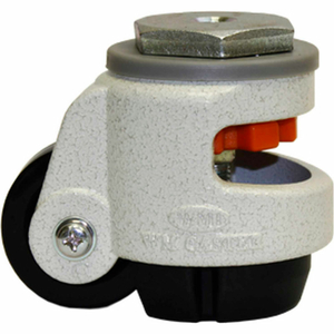 LEVELING CASTER - 60 LB. CAPACITY - STEM MOUNTED by WM Casters