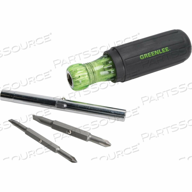 SCREWDRIVER, 7.12 IN. L, CUSHIONED GRIP HANDLE by Greenlee