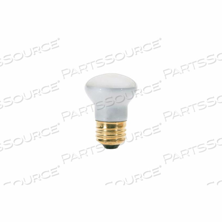 40R14 40W INCANDESCENT W/ MEDIUM BASE BULB by Satco