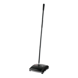 DUAL ACTION SWEEPER, 44" STEEL/PLASTIC HANDLE, BLACK/YELLOW by Rubbermaid Medical Division