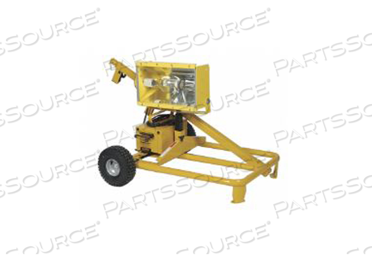 TEMP JOB SITE LIGHT CART 120V 1000W by Bulldog