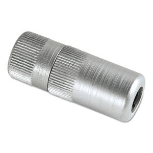 HYDRAULIC COUPLER WITH RUBBER SEAL, 1/8 IN, FEMALE/FEMALE by Alemite HYDRAULIC COUPLER WITH RUBBER SEAL, 1/8 IN, FEMALE/FEMALE by Alemite