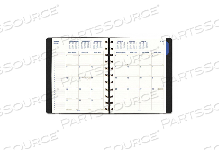 PLANNER 10-3/4 X 8-1/2 SOFT LEATHER by Blueline PLANNER 10-3/4 X 8-1/2 SOFT LEATHER by Blueline