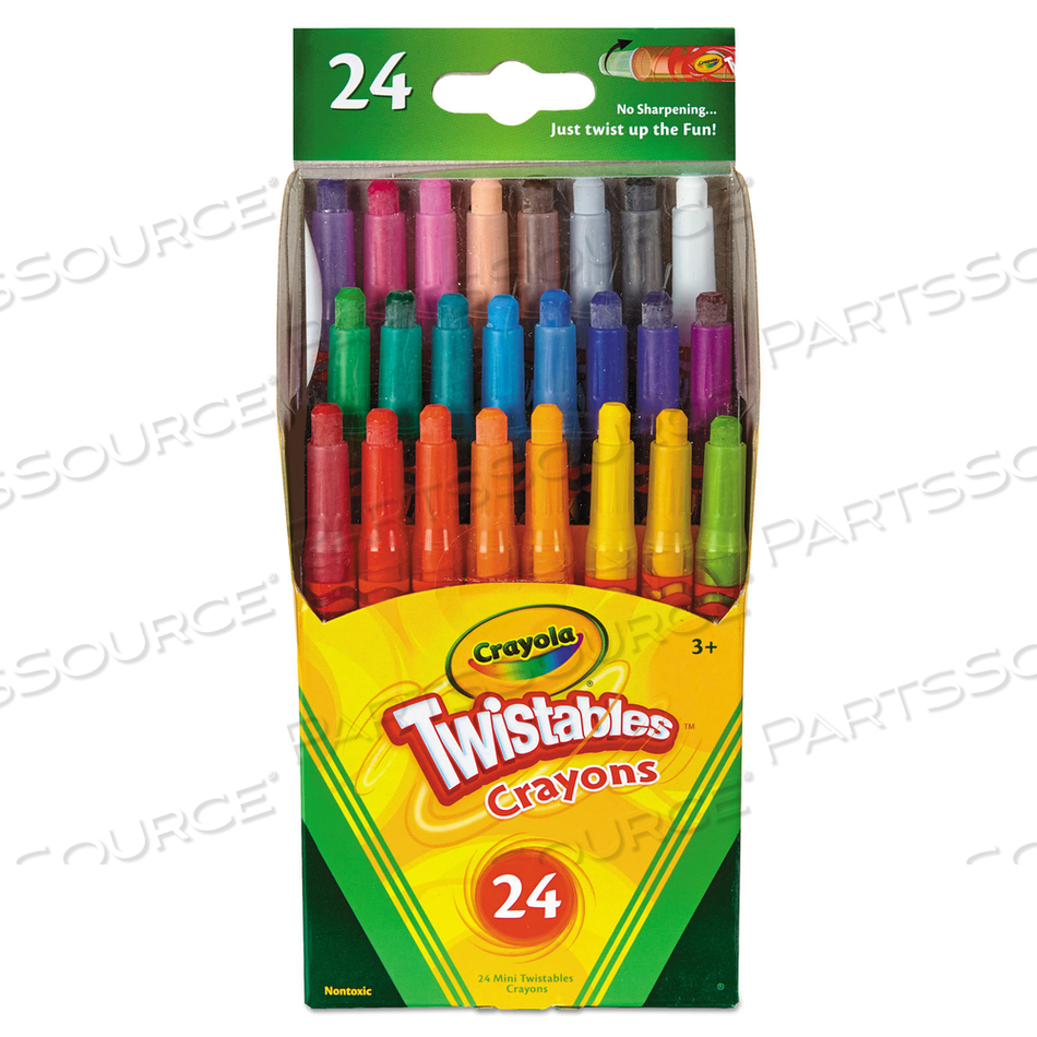 TWISTABLES MINI CRAYONS by Crayola TWISTABLES MINI CRAYONS by Crayola
