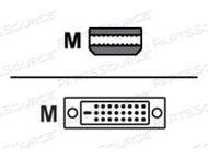 ADDON, ADAPTER CABLE, TAA COMPLIANT, DUAL LINK, MINI DISPLAYPORT (M) TO DVI-D (M), DISPLAYPORT++, 6 FT, WHITE by ADDON