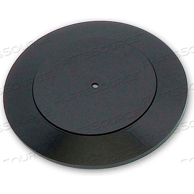 FLAT REVOLVING DISPLAY BASE, 0.75"H X 9"DIA, BK - PKG QTY 10 by Azar International
