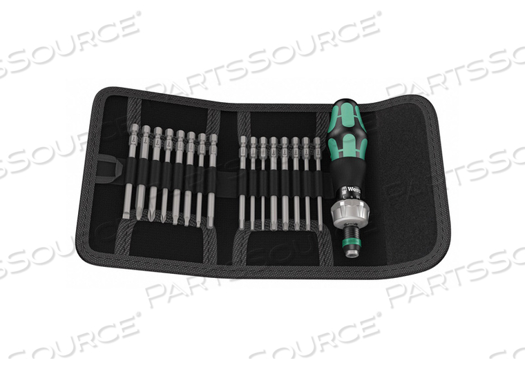 MULTI-BIT SCREWDRIVER RATCHETING 16-IN-1 by Wera