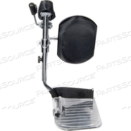 LEGREST, ALUMINUM FOOTPLATE, PLASTIC, CHROME by Drive/DeVilbiss Healthcare, Inc