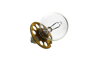 INCANDESCENT BULB, 27 W, 35 MM DIA, E14 SCREW BASE, CLEAR, G35, 6 V, 100 HR AVERAGE LIFE, C6 FILAMENT, 63 MM by Haag-Streit