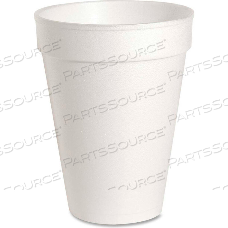 HOT/COLD FOAM CUPS, 14 OZ., WHITE, 1,000/CARTON by Genuine Joe