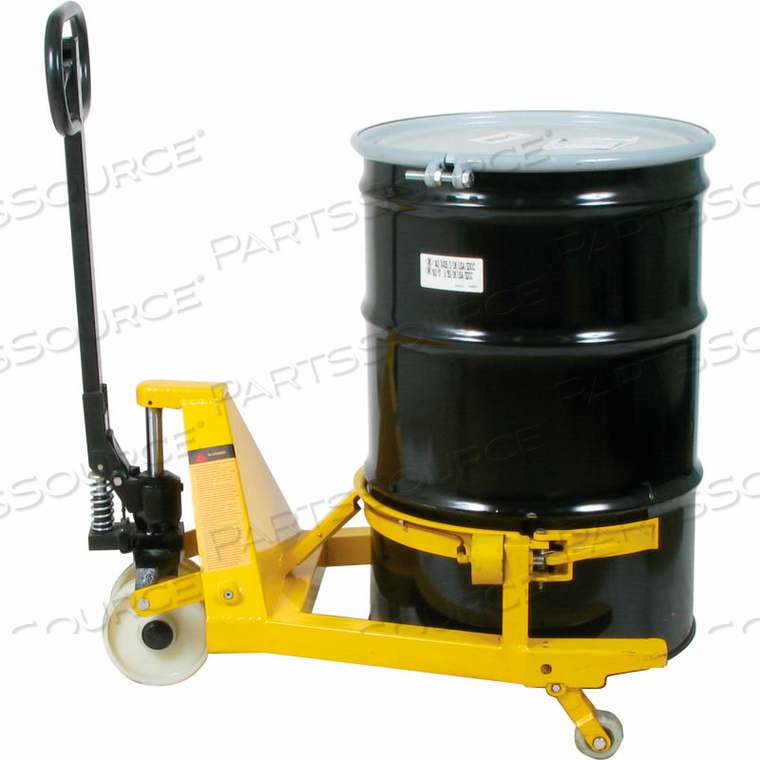 PALLET TRUCK STYLE DRUM LIFTING JACK 660 LB. CAPACITY by Wesco PALLET TRUCK STYLE DRUM LIFTING JACK 660 LB. CAPACITY by Wesco