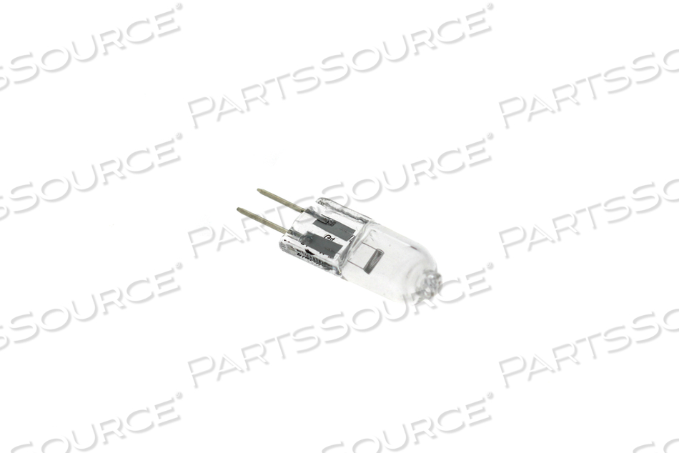 HALOGEN BULB, 20 W, 12 V, 1.67 A, 2-PIN(G4) 4 MM CENTER, T3, 2800 K, 320, 2000 HR 