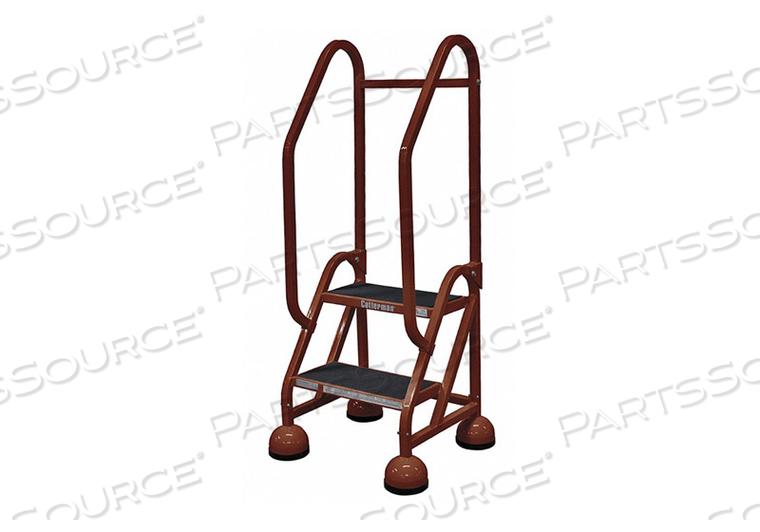 D5264 ROLLING LADDER HNDRL PLATFM 18 IN H by Cotterman