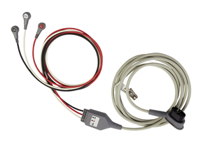 3-LEAD ECG CABLE - AAMI WITH LOW PROFILE PROPAQ MD CONNECTOR by ZOLL Medical Corporation