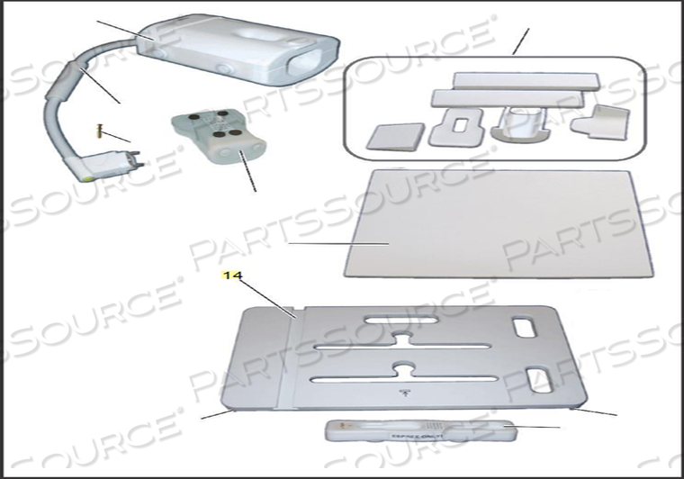 BASEPLATE 8 CH WRIST 